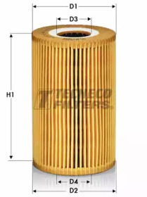TECNECO FILTERS ol06002e -  Масляный фильтр